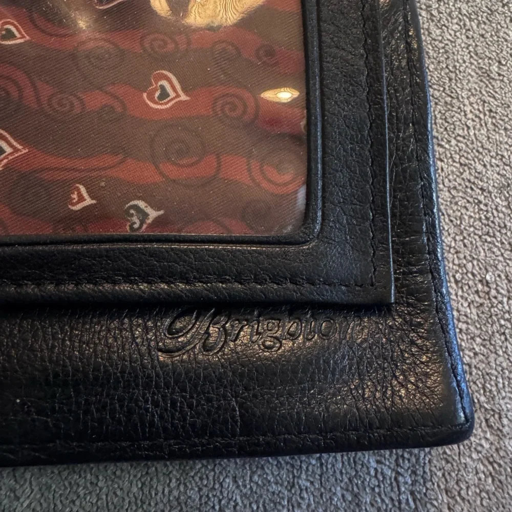 Vintage Brighton Embossed Leather Wallet